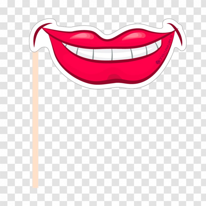 Lip Smile - Computer Software - Booth Transparent PNG