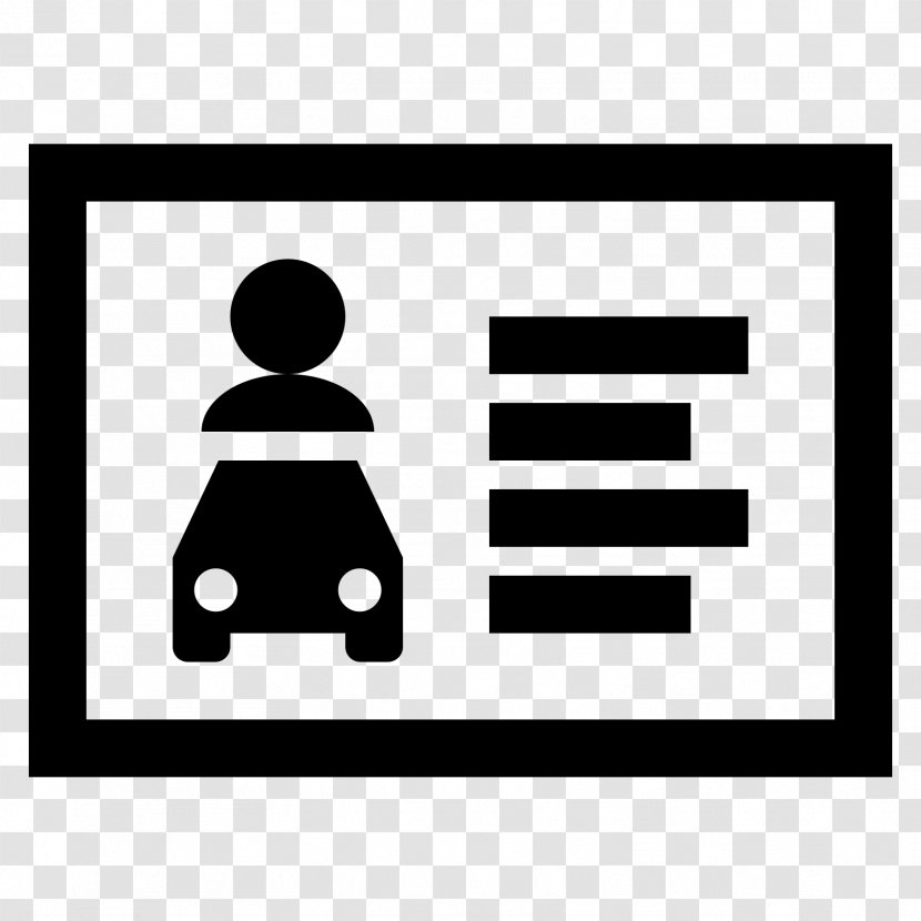 Computer Icons Driver's License Driving Car - Text - Permit Transparent PNG