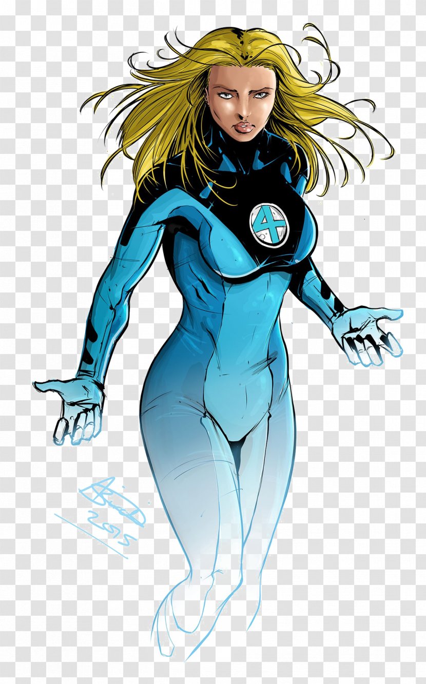 Invisible Woman Superhero Marvel Heroes 2016 Fantastic Four Transparent PNG