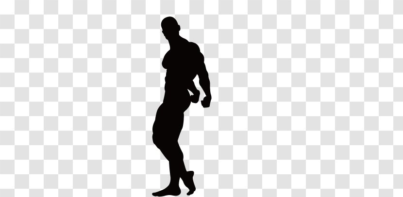 Fitness Centre Bodybuilding Physical Exercise Clip Art - Mens - Silhouette Figures Transparent PNG