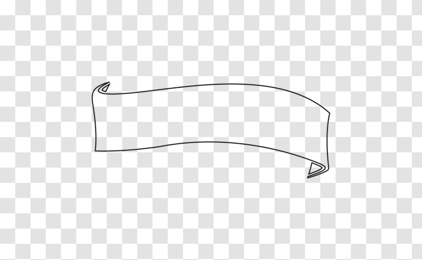 Rectangle Line - White - Stroke Transparent PNG