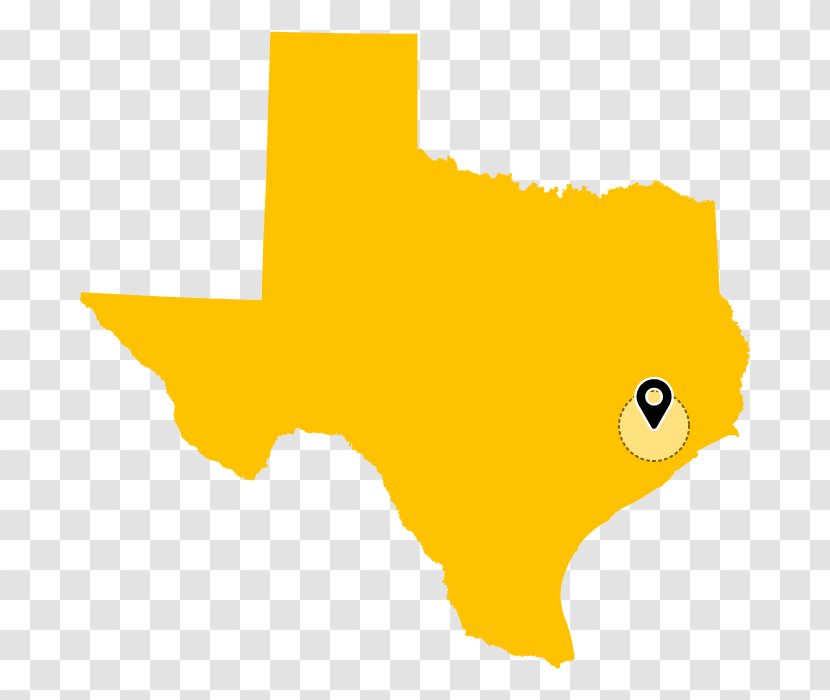 Texas Vector Map - United States Transparent PNG