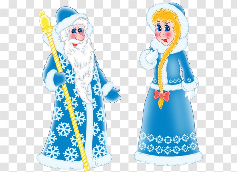 Ded Moroz Snegurochka Grandfather Ziuzia Clip Art - Christmas Ornament Transparent PNG