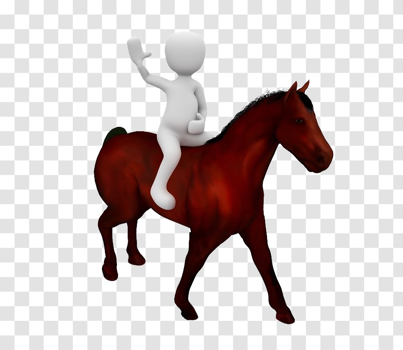 Download Pixabay Illustration - Pony - Rider Transparent PNG