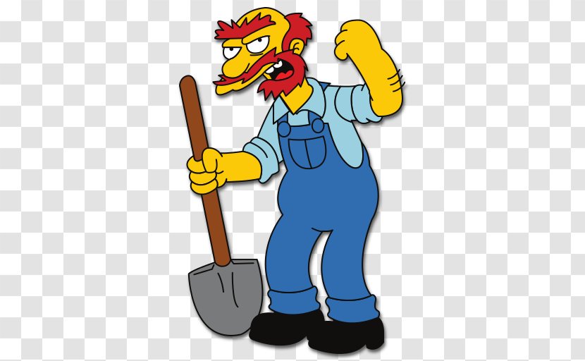 Groundskeeper Willie Homer Simpson Springfield Elementary School - Simpsons - Dan Castellaneta Transparent PNG