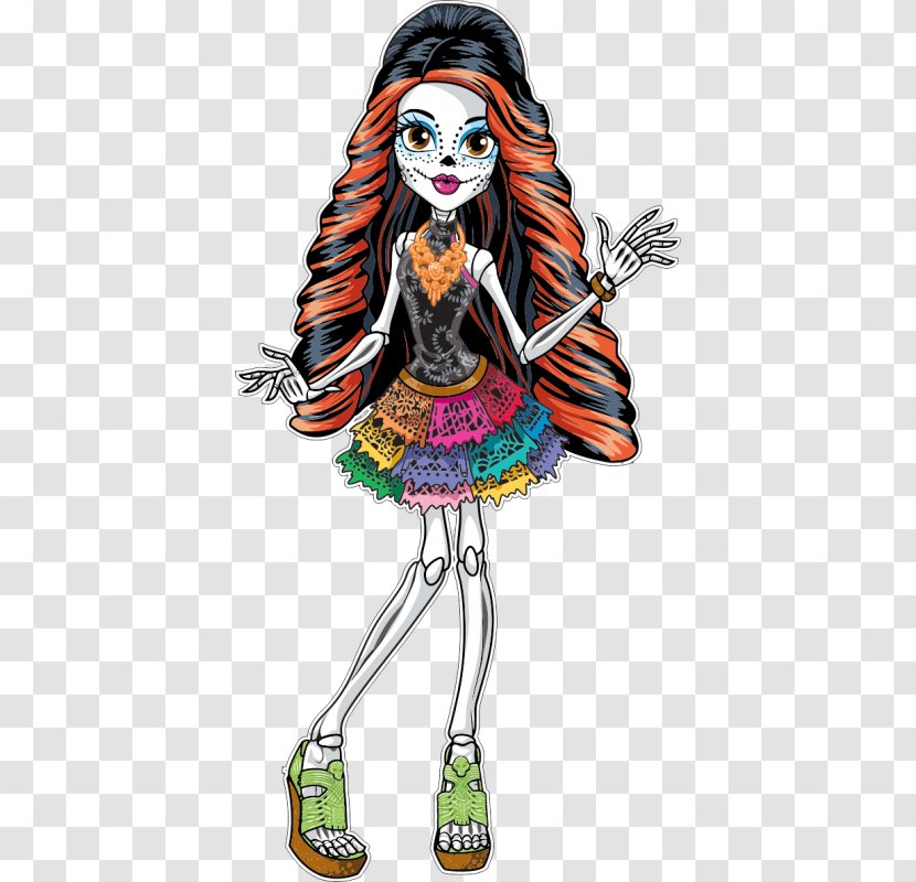 Monster High - Scaris Deluxe Skelita Calaveras HighScaris Doll CharacterDoll Transparent PNG