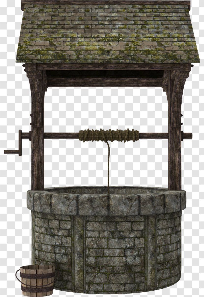 Wishing Well Water Clip Art - Drawing - Medieval Transparent PNG