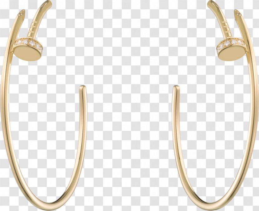 Earring Cartier Jewellery Necklace Love Bracelet - Charms Pendants - Earrings Vector Transparent PNG
