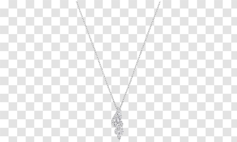 Black And White Necklace Jewellery Pattern - Swarovski Jewelry Female Minimalist Transparent PNG