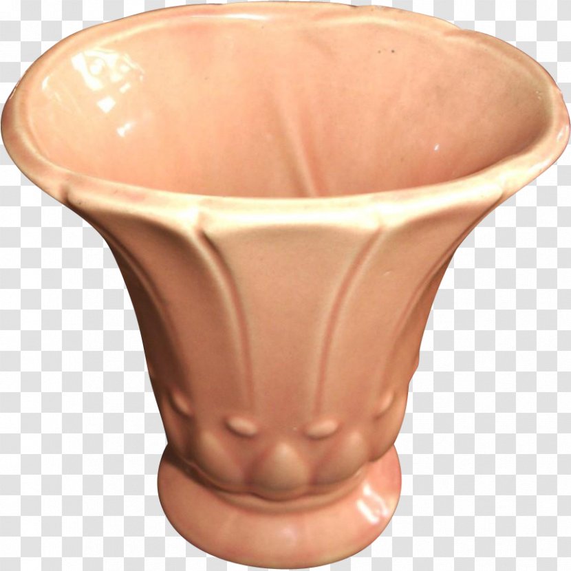 Vase Pottery Ceramic Tableware Peach - Artifact Transparent PNG
