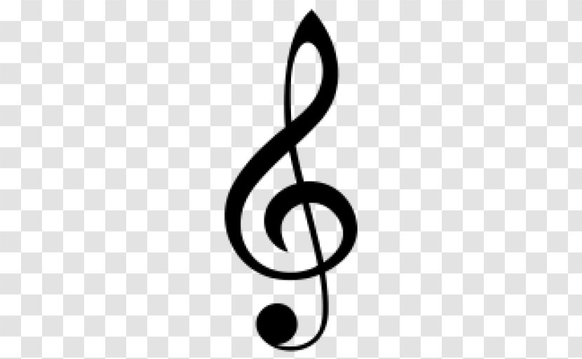 Clef Treble Musical Note Sol Anahtarı - Cartoon Transparent PNG
