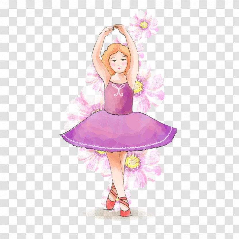 Ballet Download Dancer - Cartoon - Vector Spring Transparent PNG