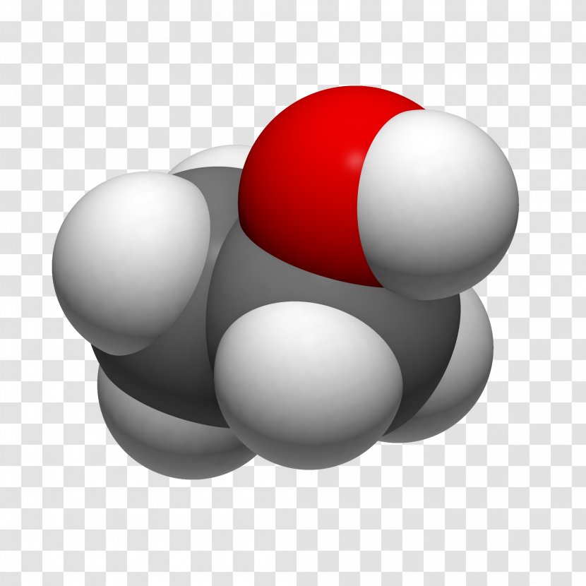 Ethanol Molecule Chemical Substance Alcohol Compound - Propanol Transparent PNG