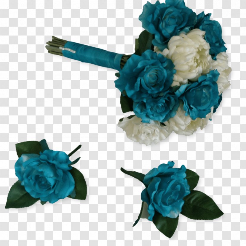 Garden Roses Cut Flowers Flower Bouquet - Aqua Transparent PNG