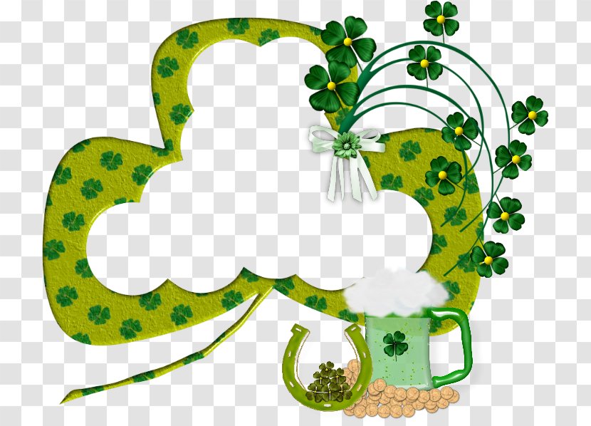 Saint Patrick's Day Irish People Shamrock Clip Art - Plant - Patricks Transparent PNG