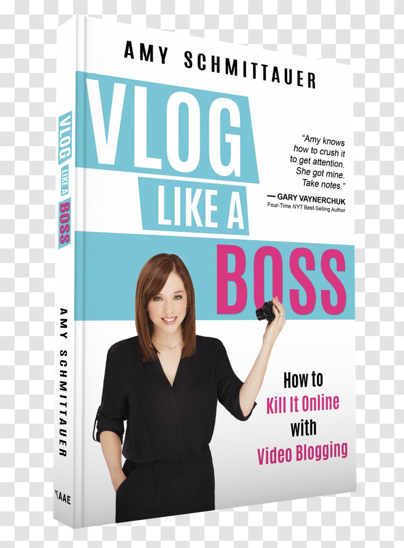 Vlog Like A Boss: How To Kill It Online With Video Blogging YouTube Audible Book - Youtube Transparent PNG