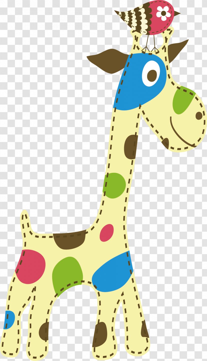 Cartoon Advertising Wallpaper - Mammal - Giraffe Transparent PNG