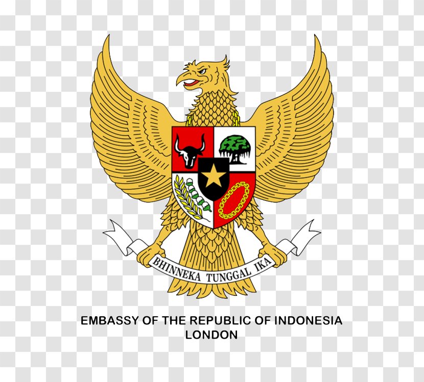 National Emblem Of Indonesia Garuda Pancasila - Symbol - Culture Transparent PNG