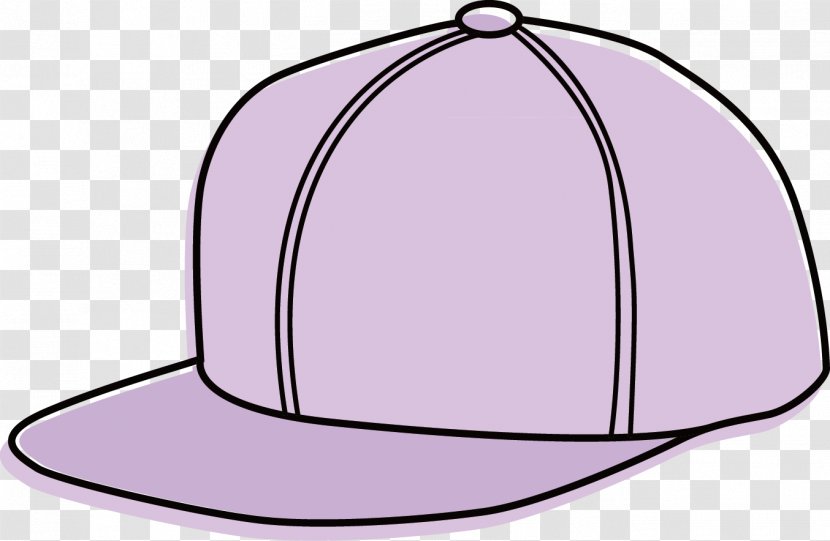 Baseball Cap Euclidean Vector - Purple - Creative Transparent PNG