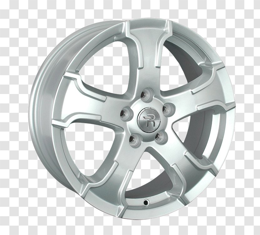 Alloy Wheel Spoke Car Tire Transparent PNG