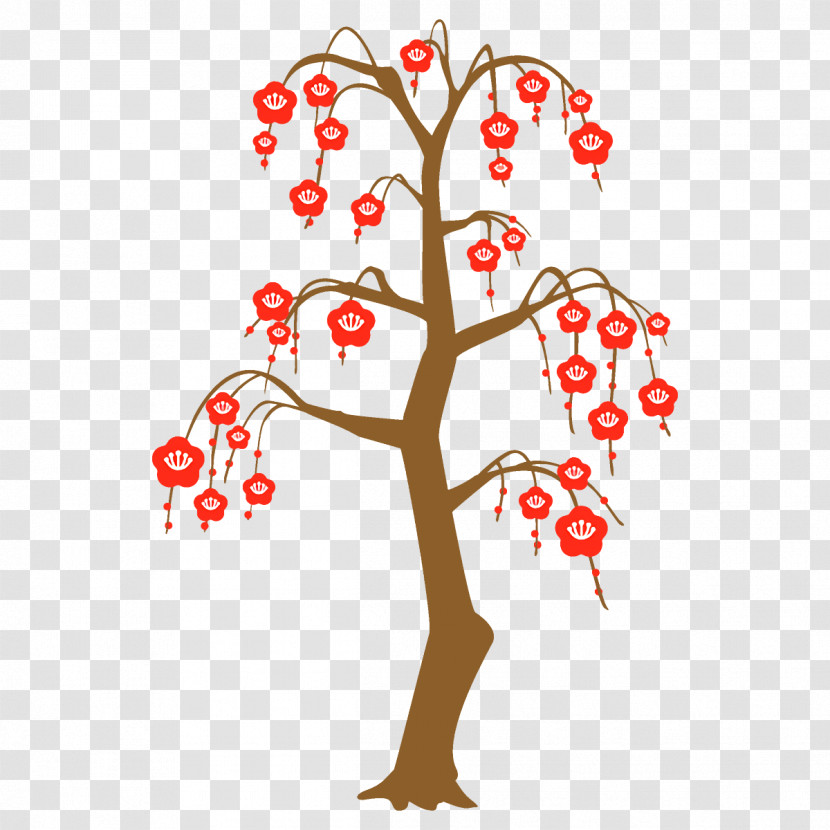 Plum Tree Plum Winter Flower Transparent PNG