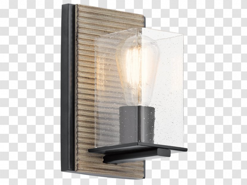 Lighting Sconce Light Fixture Bathroom - Glass Transparent PNG