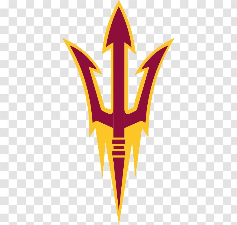 Arizona State University Downtown Phoenix Campus Sun Devils Men's Basketball Football Karsten Golf Course - Sparky The Devil - Sports Logo Transparent PNG