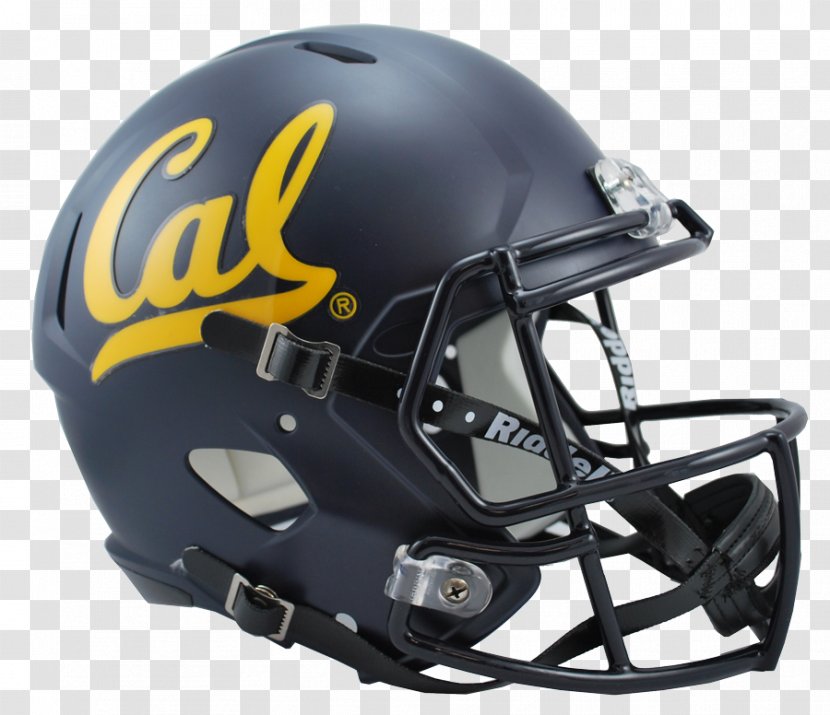 California Golden Bears Football University Of California, Berkeley NCAA Division I Bowl Subdivision American Helmets Riddell - Helmet - Bear Family Records Shop Transparent PNG