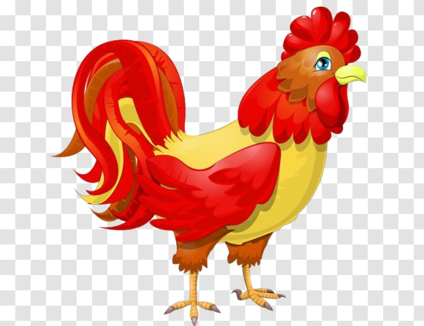 Chicken Rooster Sticker - Phasianidae Transparent PNG