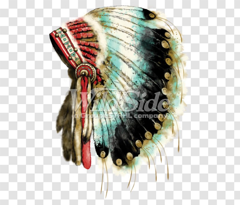 T-shirt War Bonnet Indigenous Peoples Of The Americas Native Americans In United States Pow Wow - Indian Headdress Transparent PNG