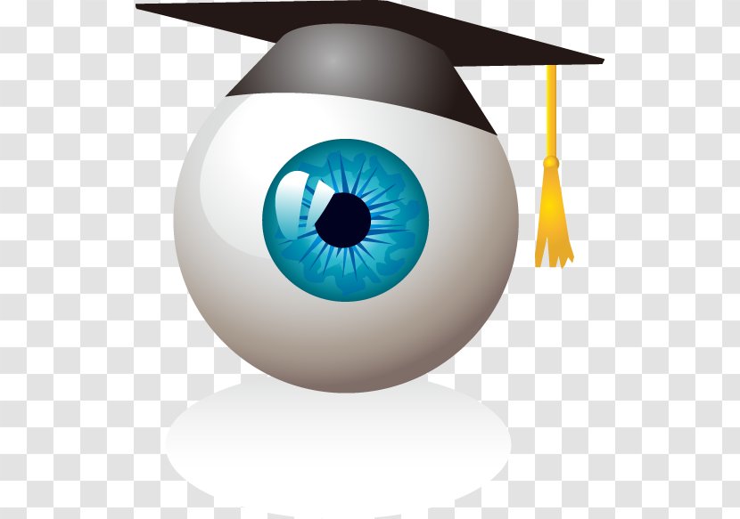Free Education School Clip Art - Flower - Bachelor Of Cap Pattern Abstract Eye Transparent PNG