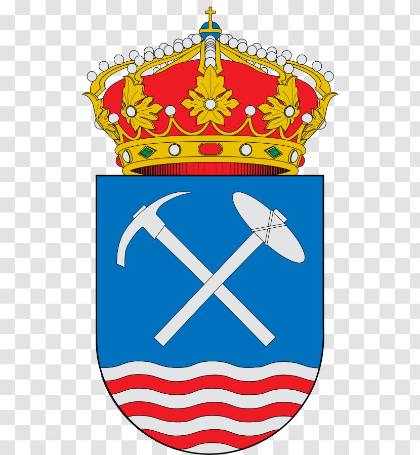 Escutcheon Azure Coat Of Arms Blazon Argent - Or - Minen Minas De Riotinto 3 Transparent PNG