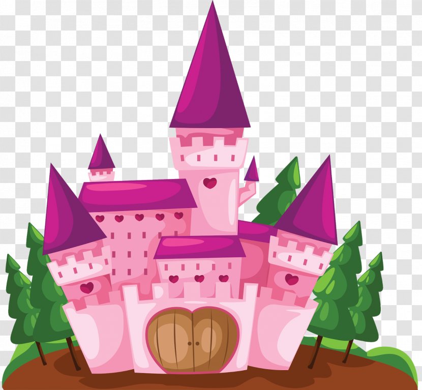 Cartoon Fairy Tale - Castle Transparent PNG