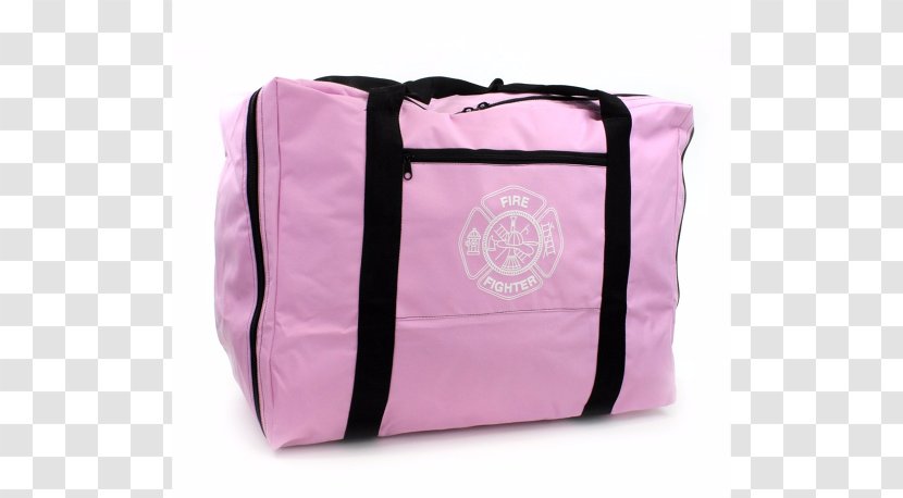 Bunker Gear Handbag Firefighter Personal Protective Equipment - Pink Transparent PNG