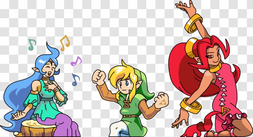 Oracle Of Seasons And Ages Dance Nayru Din - Frame - Watercolor Transparent PNG