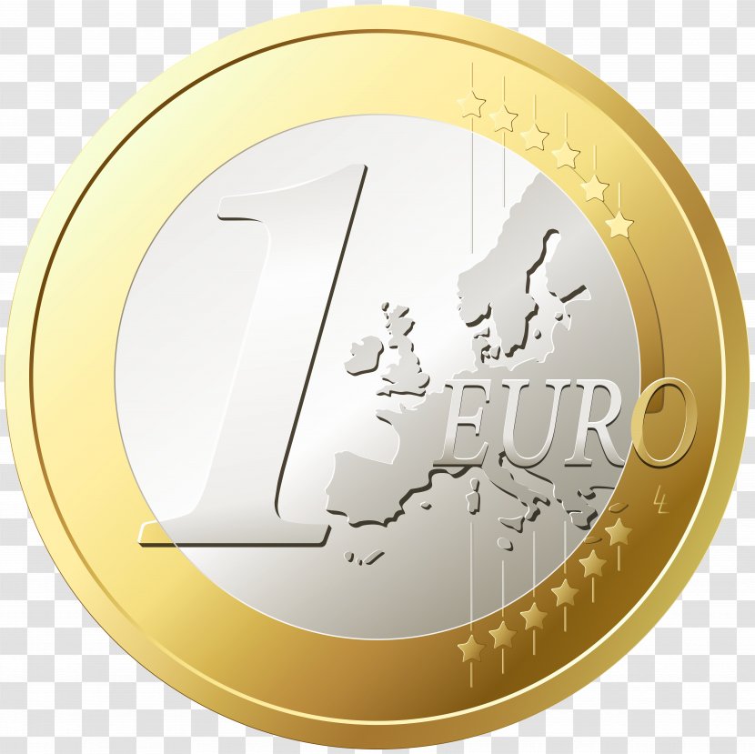 1 Euro Coin Coins 100 Note - Depositphotos Transparent PNG