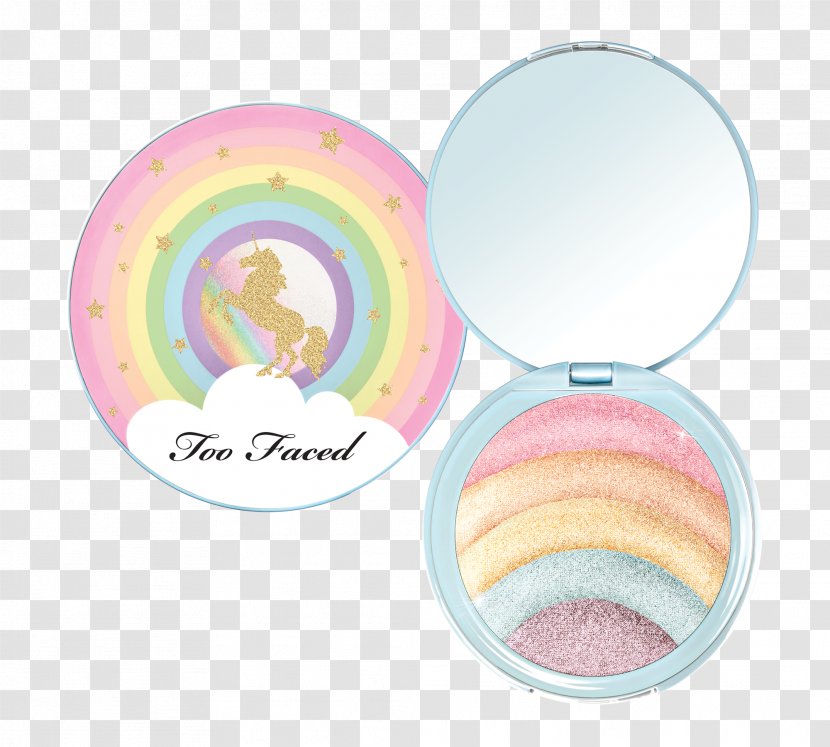 Too Faced Highlighter Sweet Peach Glow Kit Love Light - Eye - Face Transparent PNG