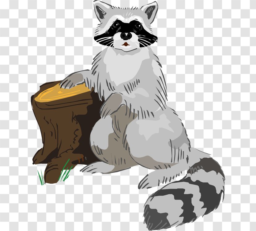 Crab-eating Raccoon Clip Art - Crabeating - Cliparts Transparent PNG