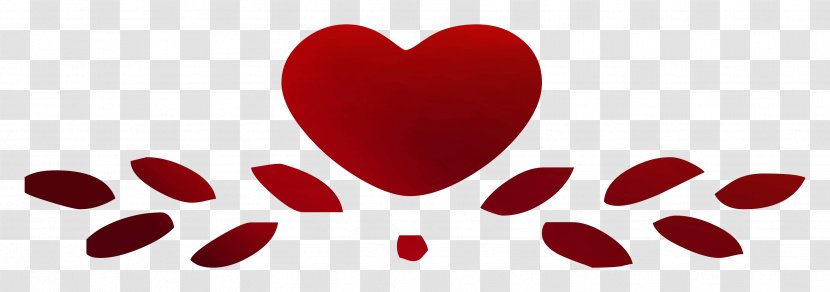Heart Clip Art M-095 RED.M - M095 - Love Transparent PNG