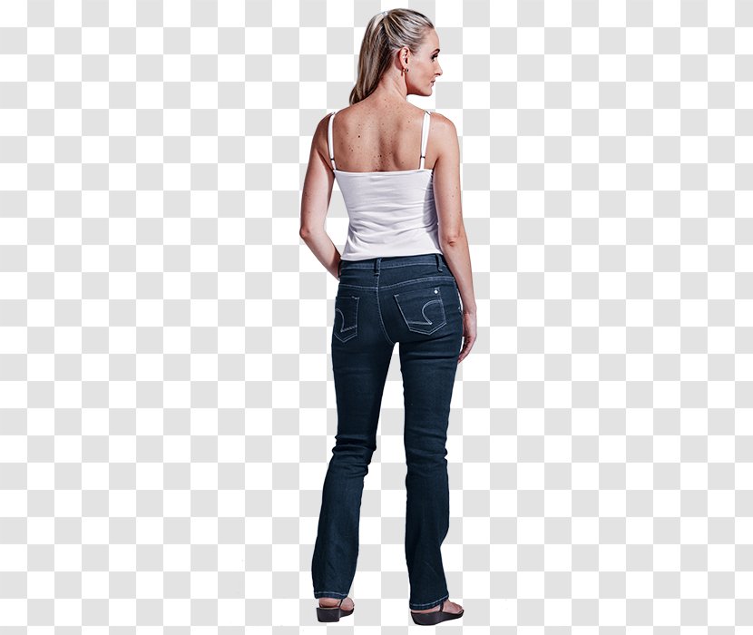 Jeans Waist Denim Shoulder - Flower Transparent PNG