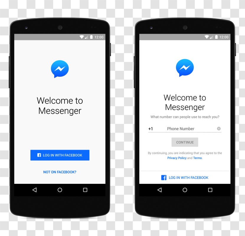 Facebook Messenger Login Messaging Apps - Calling Screen Transparent PNG