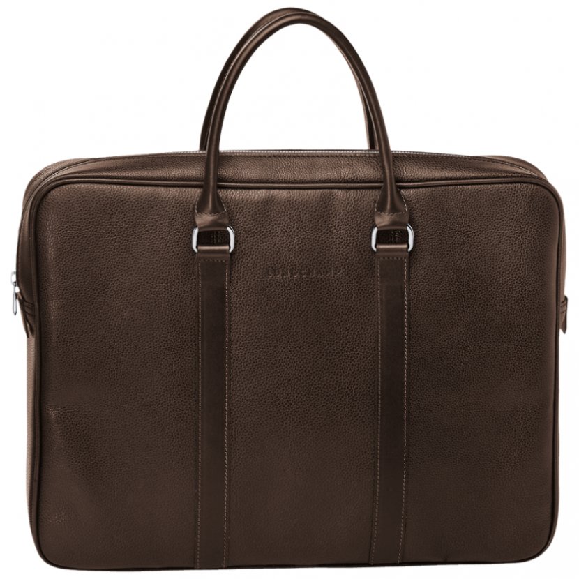 Briefcase Leather Handbag Longchamp - Bag Transparent PNG