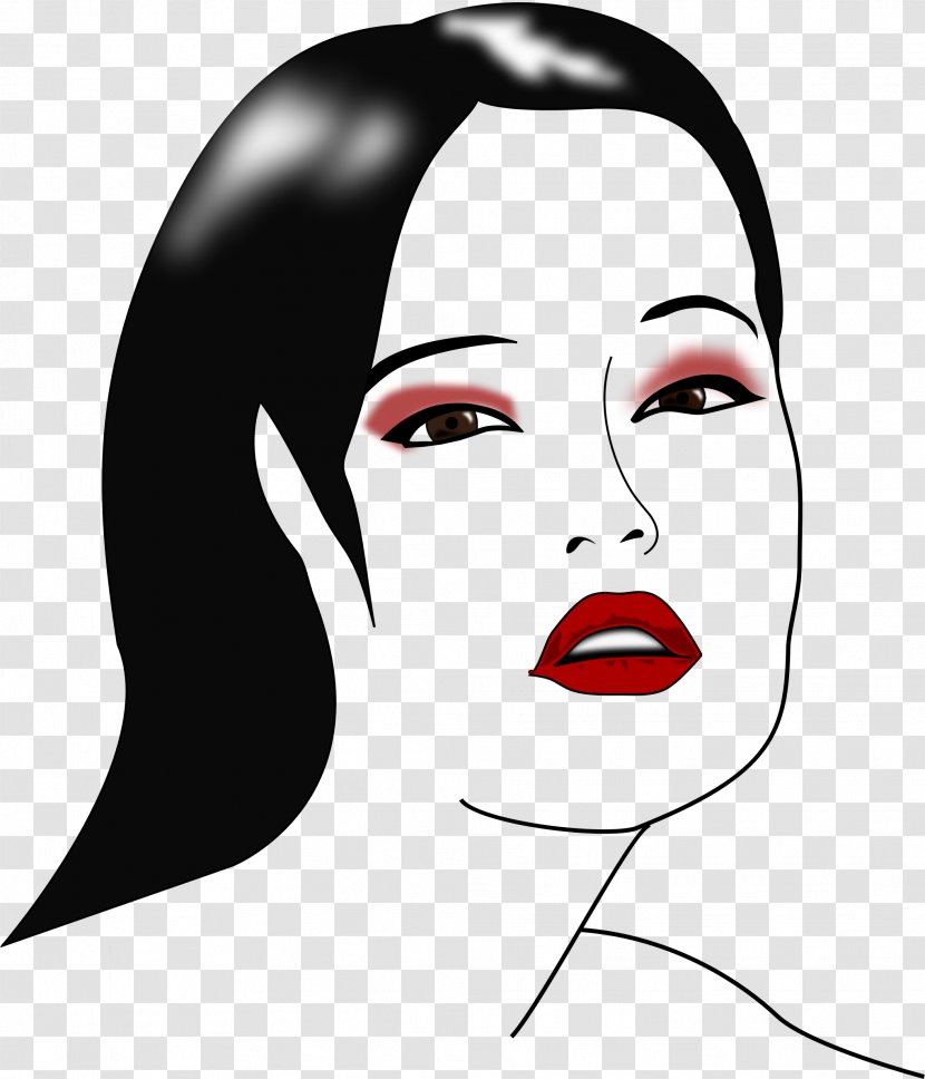 MAC Cosmetics Face Woman Clip Art - Cartoon - Cliparts Makeup Transparent PNG