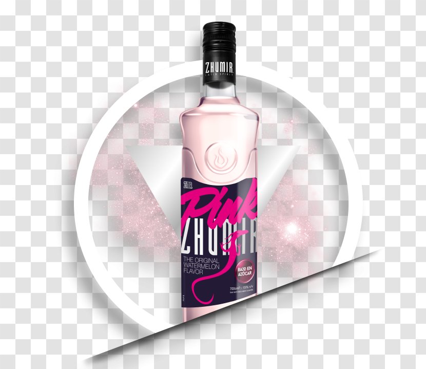 Liqueur Zhumir Vodka Aguardiente Drink - Glass Bottle Transparent PNG