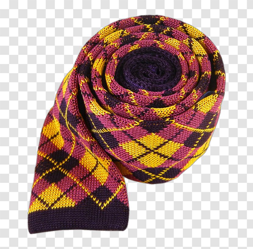 Scarf Wool - Argyle Pattern Transparent PNG