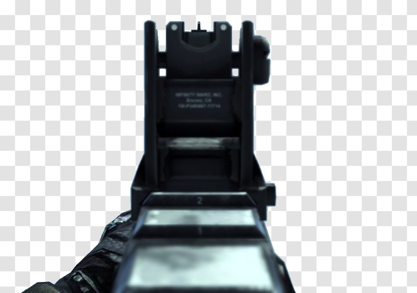 Call Of Duty: Black Ops II Modern Warfare 2 Advanced Ghosts - Hardware - Sights Transparent PNG