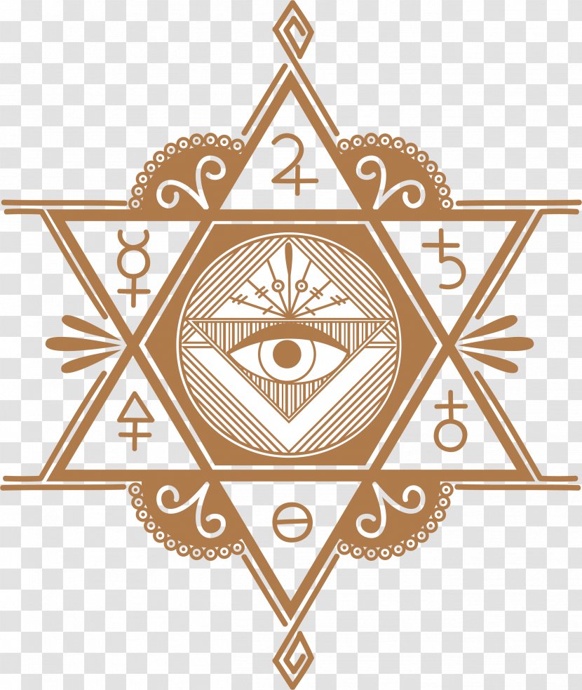 Esotericism Mysticism Tarot Secrecy Cartomancy - The Eye Of Mysterious God Transparent PNG