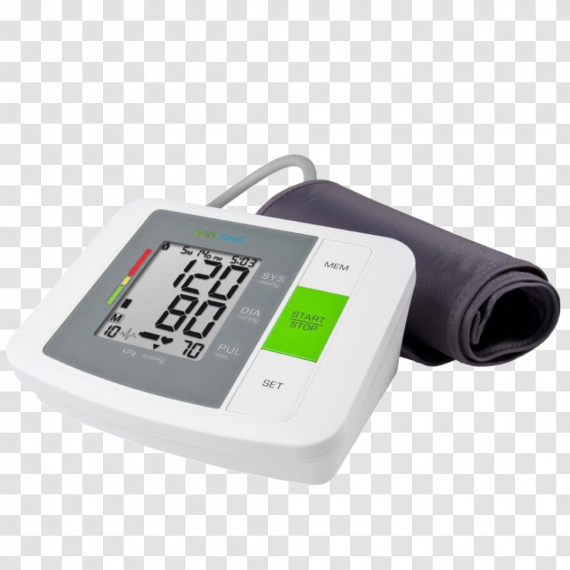 Sphygmomanometer Blood Pressure Augšdelms Arm Health - Wrist Transparent PNG