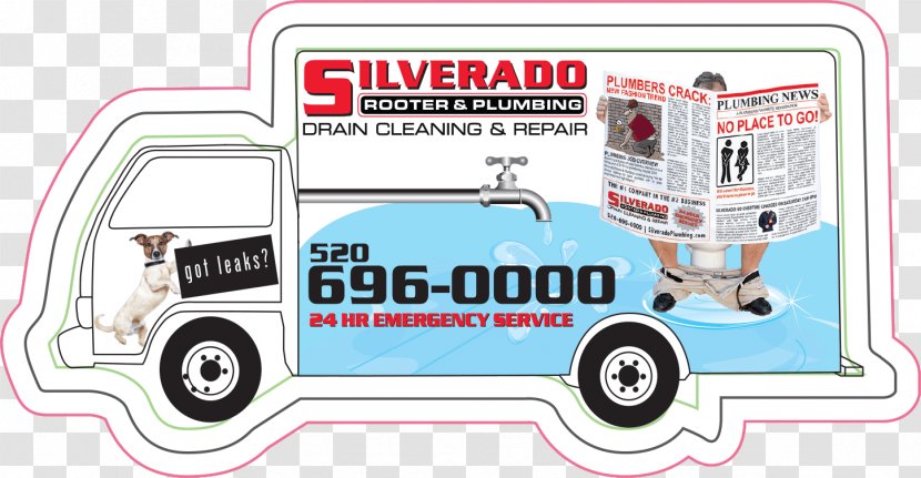 Silverado Rooter & Plumbing Plumber Motor Vehicle Truck - Polybutylene Transparent PNG