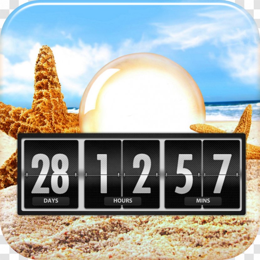 Countdown Timer App Store Android - Reminders - Hourglass 5 Days Creative Plans Transparent PNG